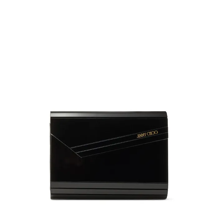 Candy Black Acrylic Clutch Bag Black Women JIMMY CHOO Clutch Bags