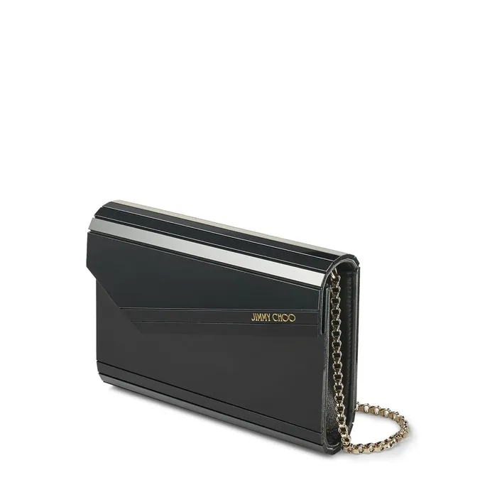 Candy Black Acrylic Clutch Bag Black Women JIMMY CHOO Clutch Bags