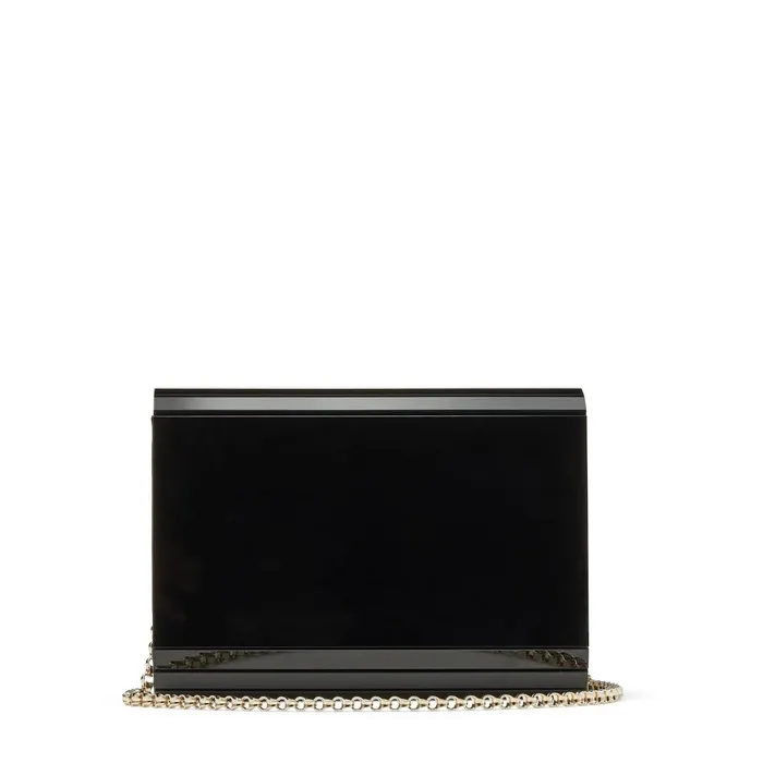 Candy Black Acrylic Clutch Bag Black Women JIMMY CHOO Clutch Bags
