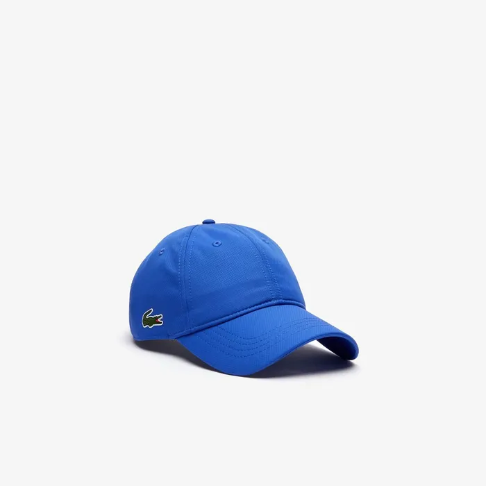 Caps and Hats Lacoste Mens SPORT Performance Fabric Cap Blue Gift 4 You