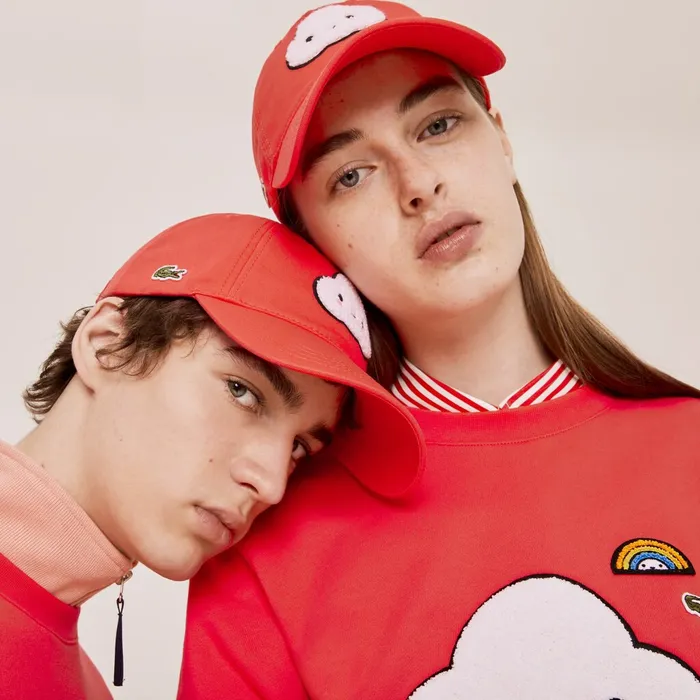 Caps and Hats Lacoste Mens Unisex x FriendsWithYou Cotton Print Cap Red For Sale Online Caps and Hats Lacoste Mens Unisex x FriendsWithYou Cotton Print Cap Red For Sale Online