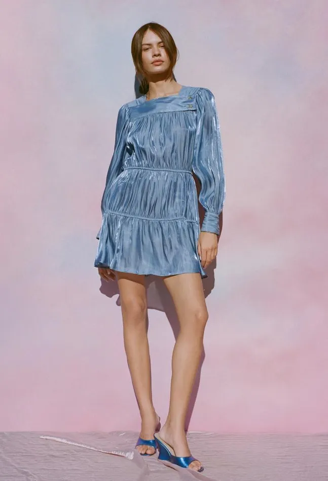 Ciao Lucia Online Alessandra Dress Sea Women Mini Dresses