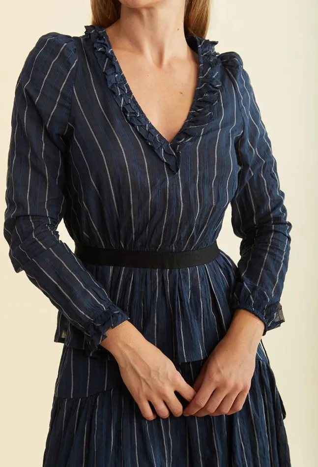 Ciao Lucia Online Filippa Top Midnight Women Long Sleeve Tops