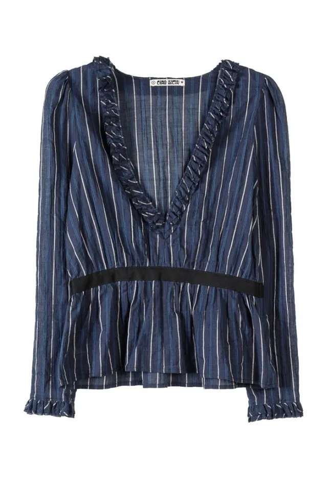 Ciao Lucia Online Filippa Top Midnight Women Long Sleeve Tops