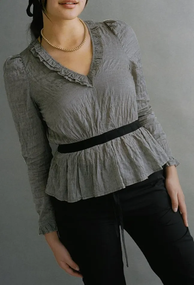 Ciao Lucia Online Filippa Top Surplus Women Long Sleeve Tops