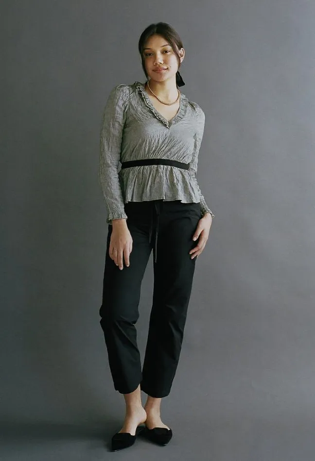 Ciao Lucia Online Filippa Top Surplus Women Long Sleeve Tops