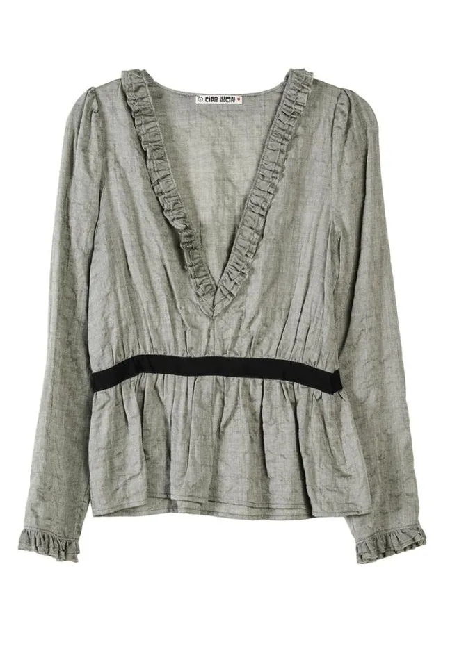 Ciao Lucia Online Filippa Top Surplus Women Long Sleeve Tops