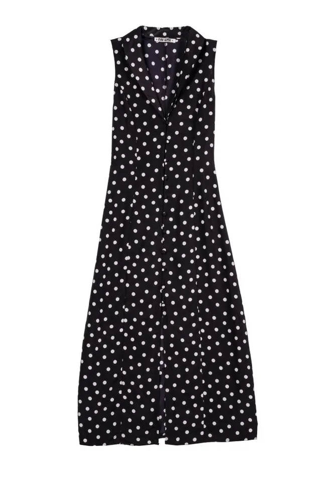 Ciao Lucia Online Ikal Dress Polka Dot Women Long Dresses