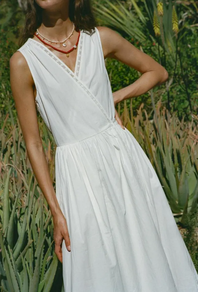 Ciao Lucia Online Maja Dress White Women Long Dresses