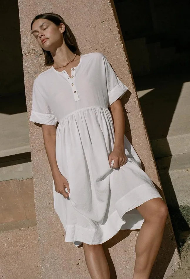 Ciao Lucia Online Oreste Dress White Women White Dresses