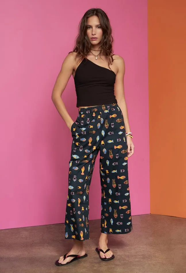 Ciao Lucia Online Rico Top Black Women Sleeveless Tops