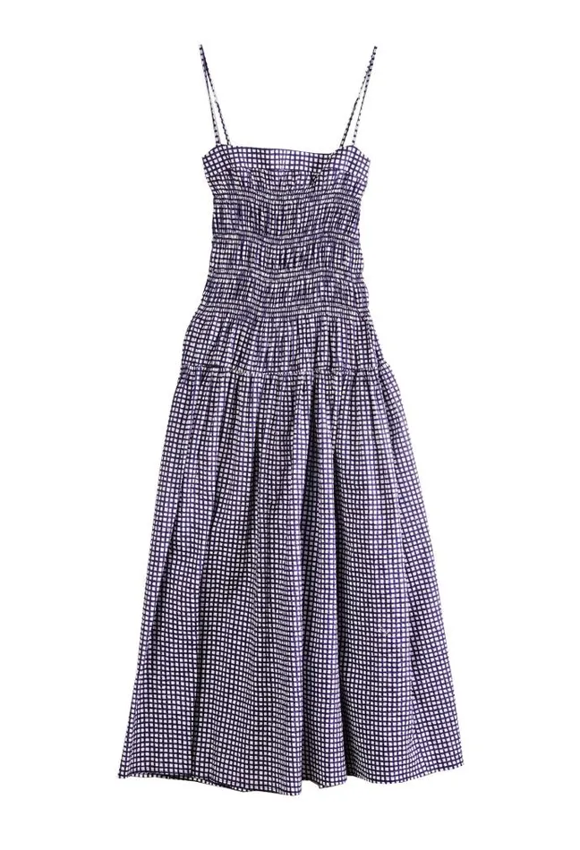 Ciao Lucia Online Rossella Dress Check Women Long Dresses