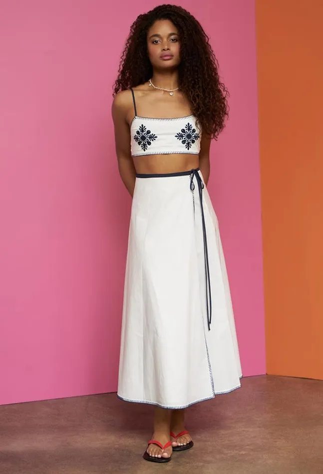 Ciao Lucia Online Yolanda Top Medallion Women Sleeveless Tops