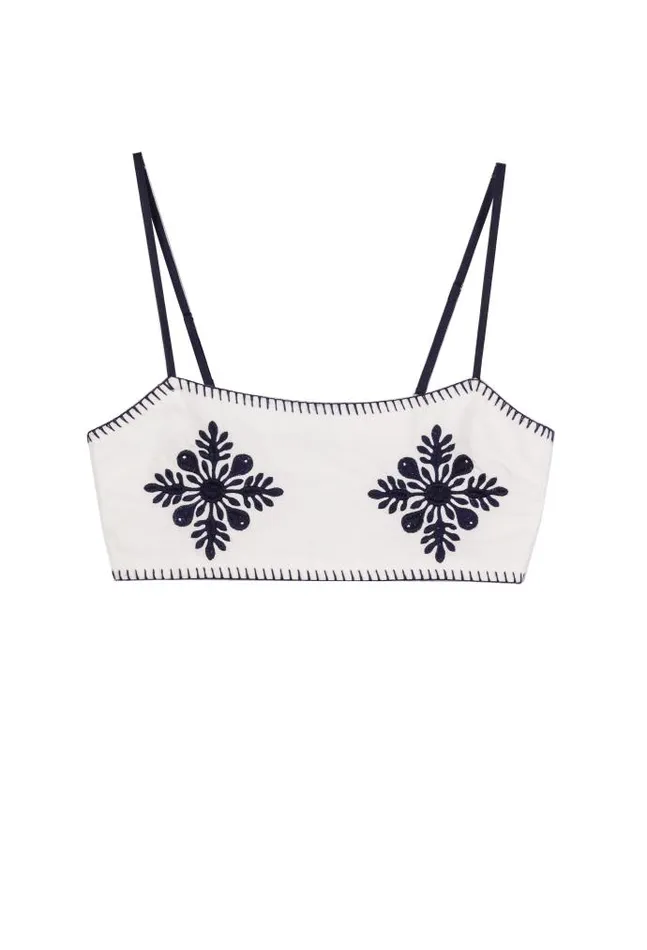 Ciao Lucia Online Yolanda Top Medallion Women Sleeveless Tops