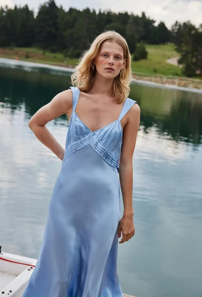 Ciao Lucia Severine Dress Dove Women Evening Dresses