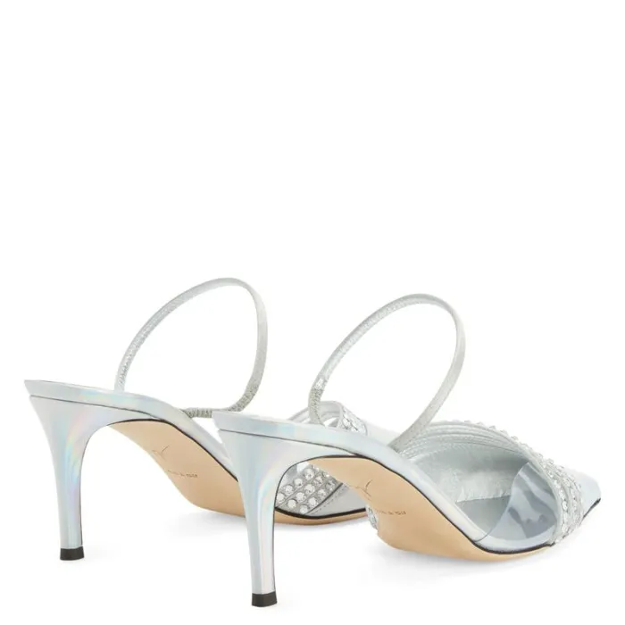 Claralie Silver Women Giuseppe Zanotti Pumps
