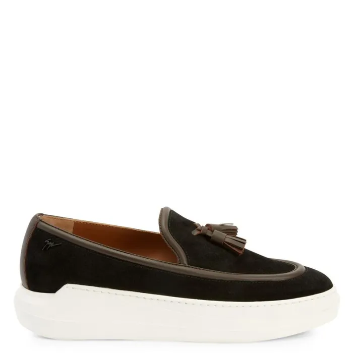 Conley Tassel Black Men Giuseppe Zanotti Shoes