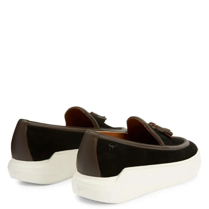 Conley Tassel Black Men Giuseppe Zanotti Shoes