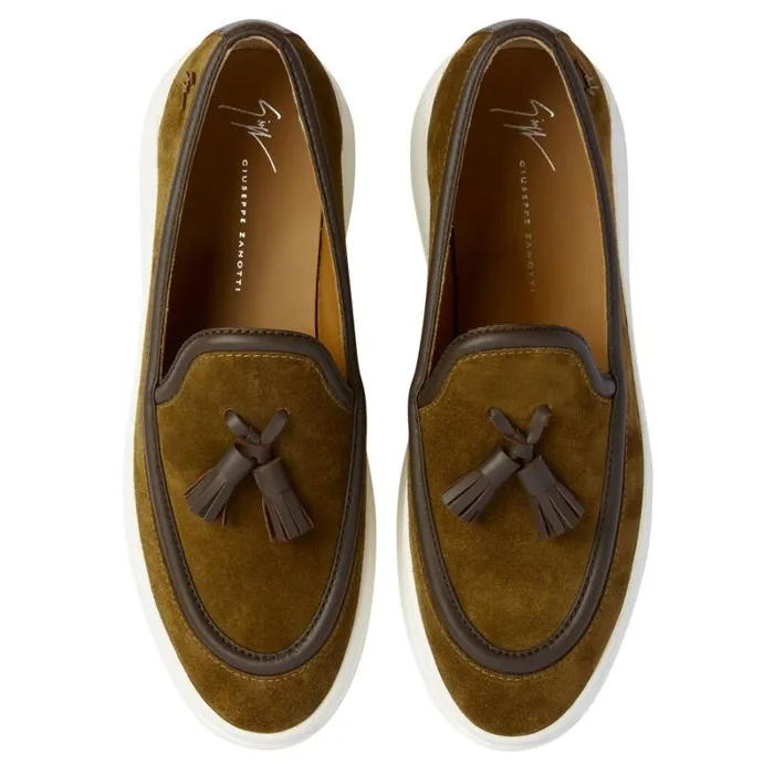 Conley Tassel Brown Men Giuseppe Zanotti Shoes