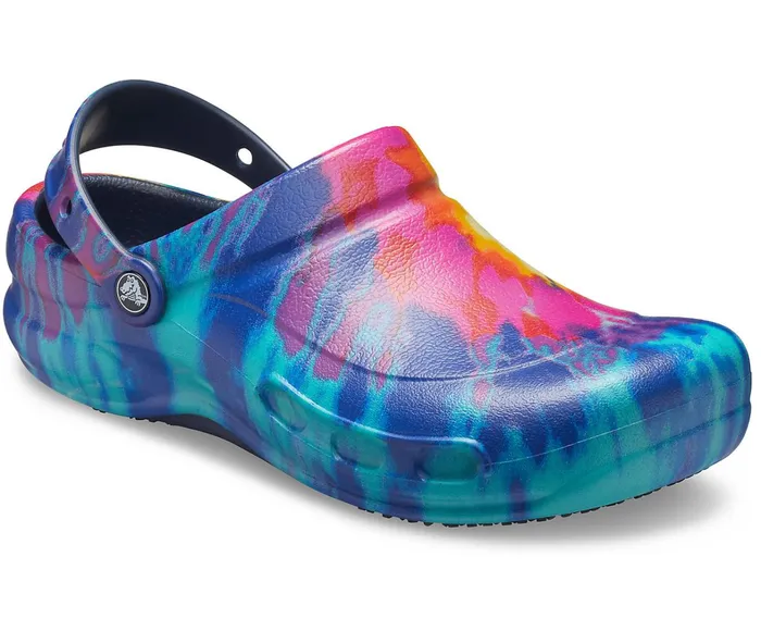 Crocs Clogs Womens Bistro Graphic Clog Navy For Sale