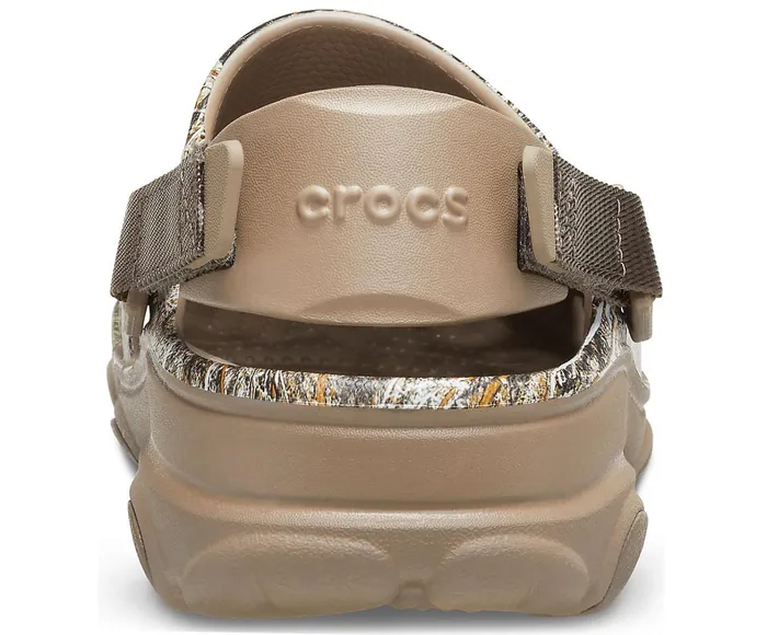 Crocs Clogs Womens Classic AllTerrain Mossy Oak Brush Clog Khaki On Sale