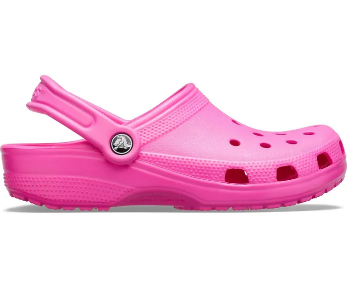 Crocs Clogs Womens Classic Clog Electric Pink Casaul