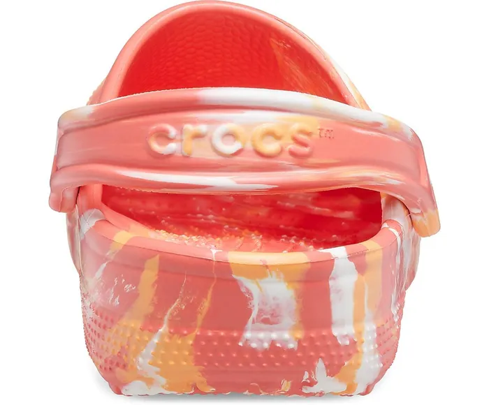 Crocs Clogs Womens Classic Marbled Clog Fresco Multi Casaul