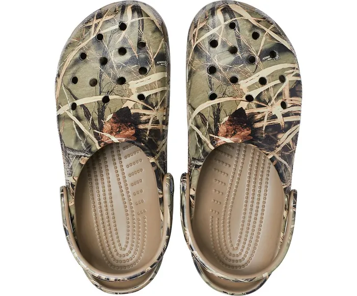 Crocs Clogs Womens Classic Realtree V2 Khaki Cheap On Sale