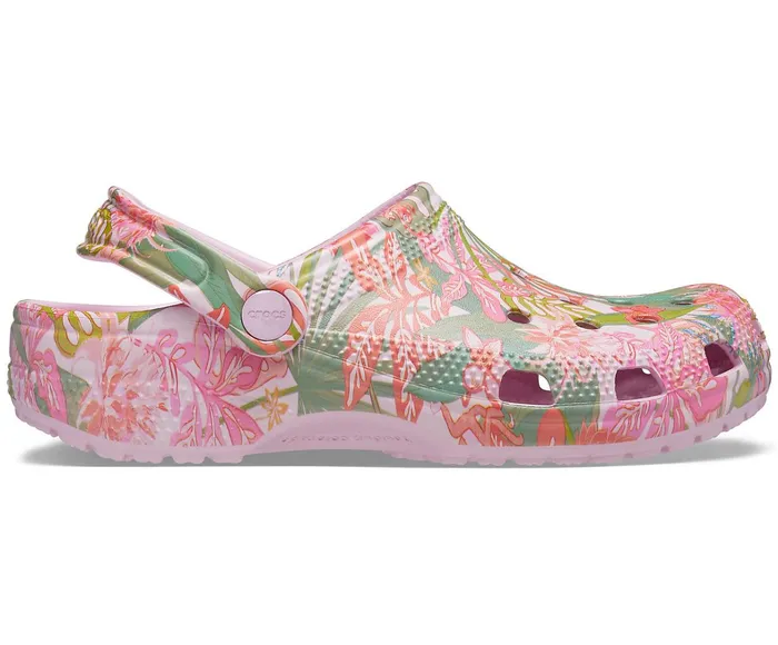 Crocs Clogs Womens Classic Vera Bradley Clog Ballerina Pink Near Me