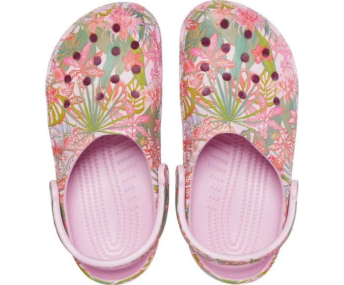 Crocs Clogs Womens Classic Vera Bradley Clog Ballerina Pink Near Me