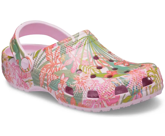 Crocs Clogs Womens Classic Vera Bradley Clog Ballerina Pink Near Me