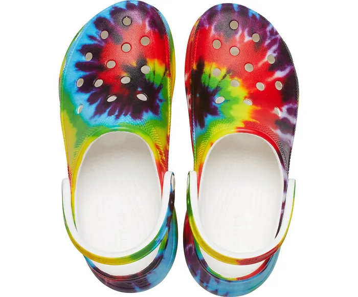 Crocs Clogs Womens Crocs Classic Bae TieDye Graphic Clog Multi Online