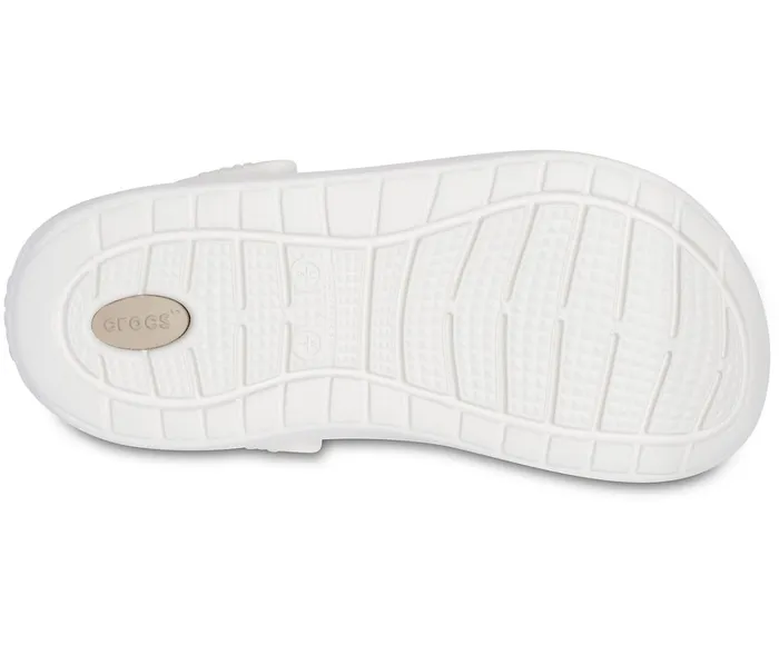 Crocs Clogs Womens LiteRide Printed Camo Clog Almost White Cheap On Sale