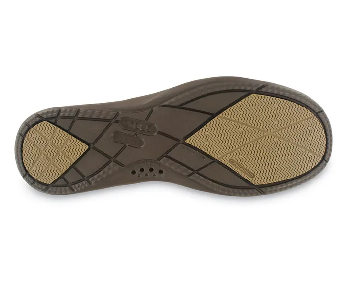 Crocs Loafers Mens Walu SlipOn Khaki Espresso On Sale