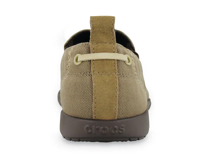 Crocs Loafers Mens Walu SlipOn Khaki Espresso On Sale