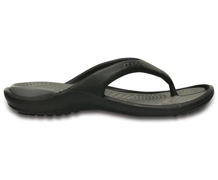 Crocs Sandals Mens Athens Flip Black Smoke Cheap On Sale