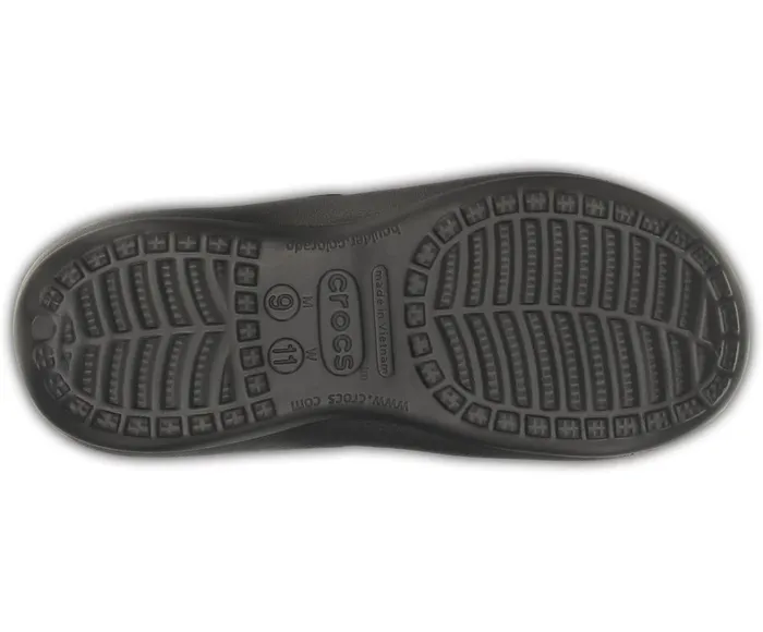 Crocs Sandals Mens Athens Flip Black Smoke Cheap On Sale