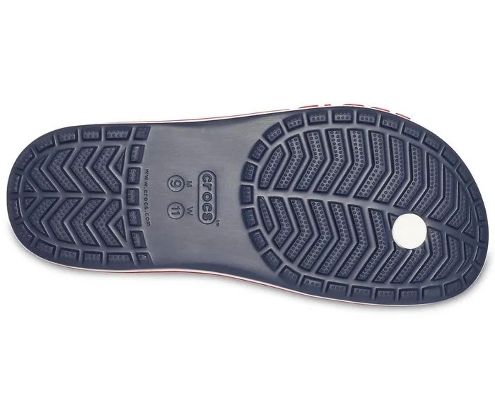 Crocs Sandals Mens Bayaband Flip Navy Pepper For Sale