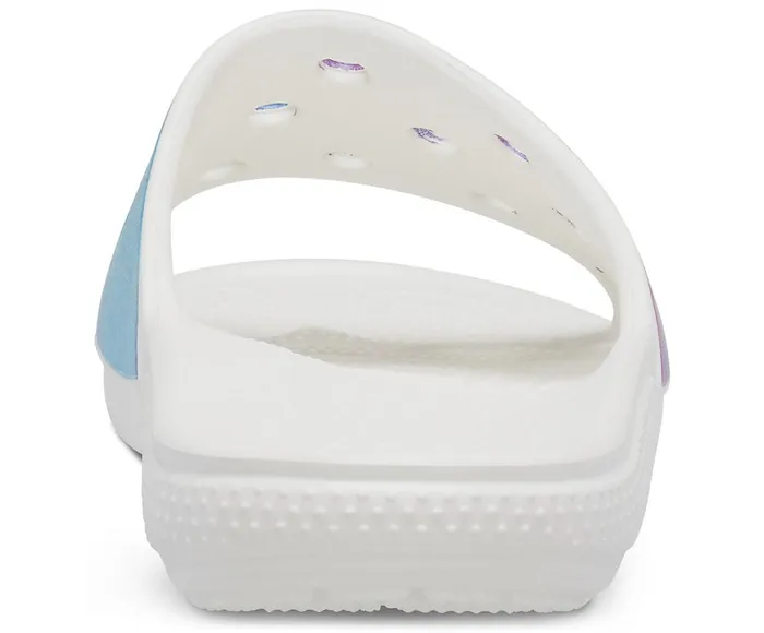 Crocs Sandals Mens Classic Crocs Out of This World Slide White Purple Online