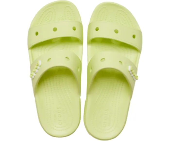 Crocs Sandals Mens Classic Crocs Sandal Lime Zest Near Me