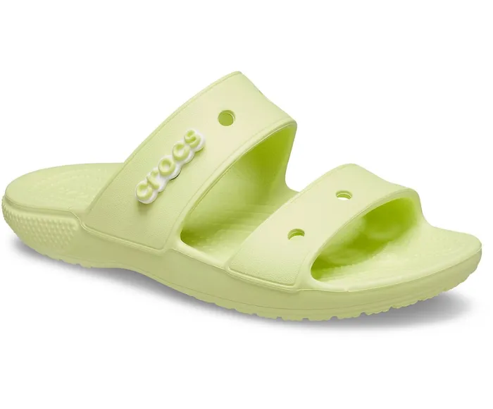 Crocs Sandals Mens Classic Crocs Sandal Lime Zest Near Me