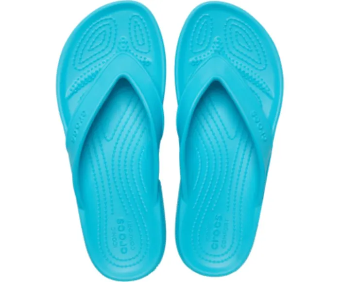 Crocs Sandals Mens Classic II Flip Digital Aqua Online