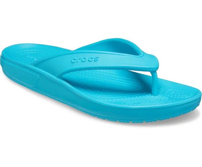 Crocs Sandals Mens Classic II Flip Digital Aqua Online