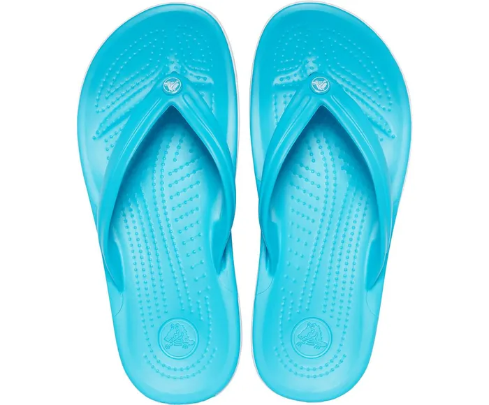 Crocs Sandals Mens Crocband Flip Digital Aqua Cheap On Sale
