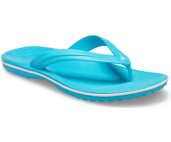 Crocs Sandals Mens Crocband Flip Digital Aqua Cheap On Sale