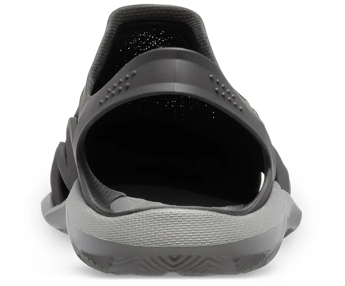 Crocs Sandals Mens Swiftwater Mesh Wave BlackSlate Grey Casaul