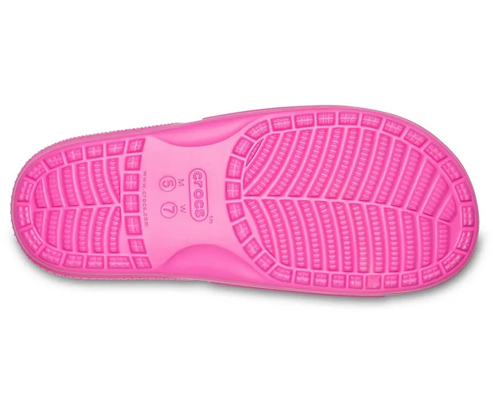 Crocs Sandals Womens Classic Crocs Slide Electric Pink Cheap On Sale