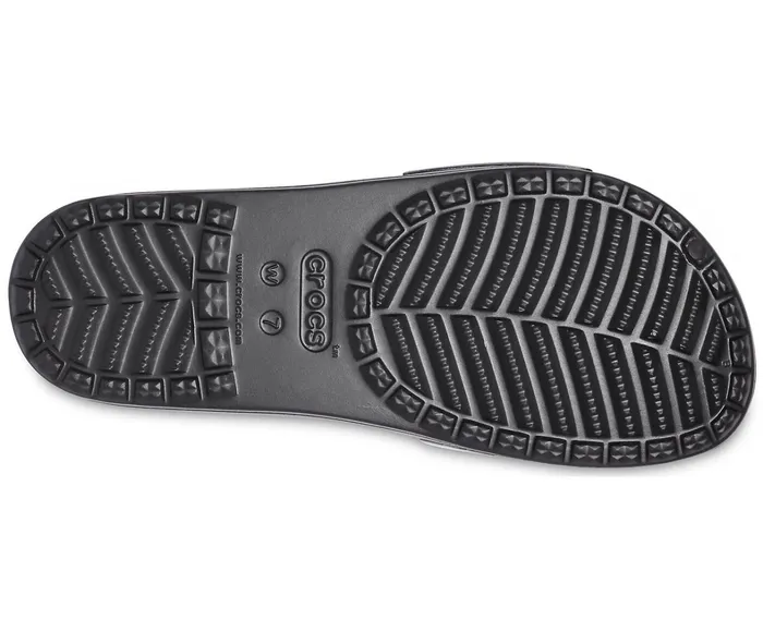 Crocs Sandals Womens Crocs Sloane Shine Low Slide Black Popular