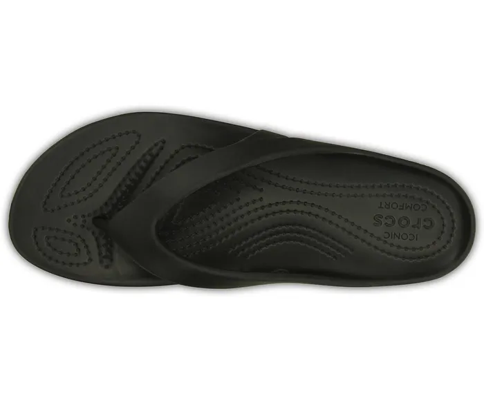 Crocs Sandals Womens Kadee II Flip Black Popular