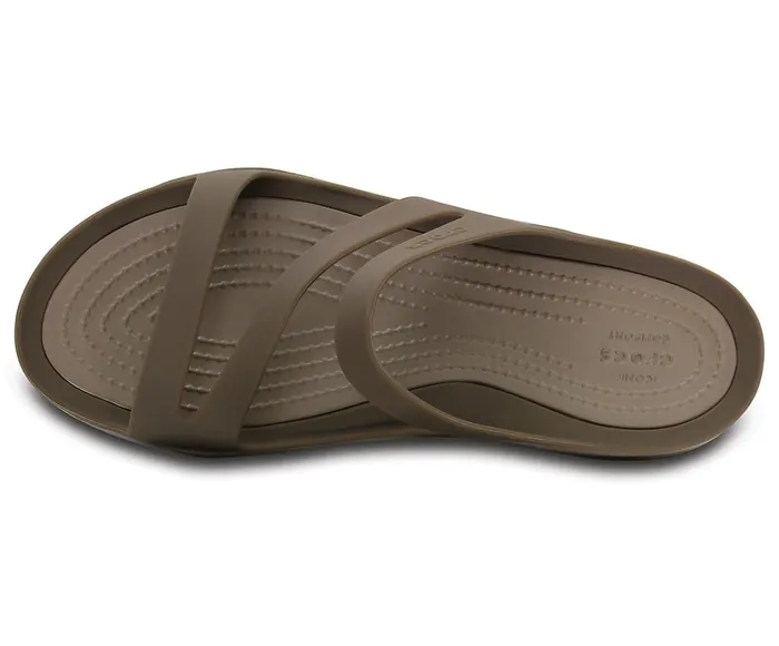 Crocs Sandals Womens Swiftwater Sandal Walnut On Sale
